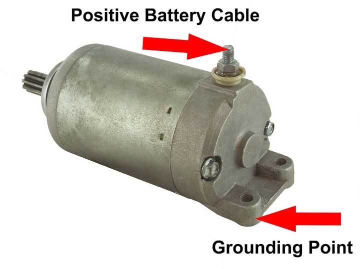 Learn how to bench test a starter without a solenoid.