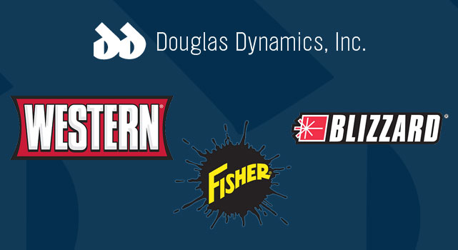 Western Products is one of Douglas Dynamics' three brands of snow and ice control products.